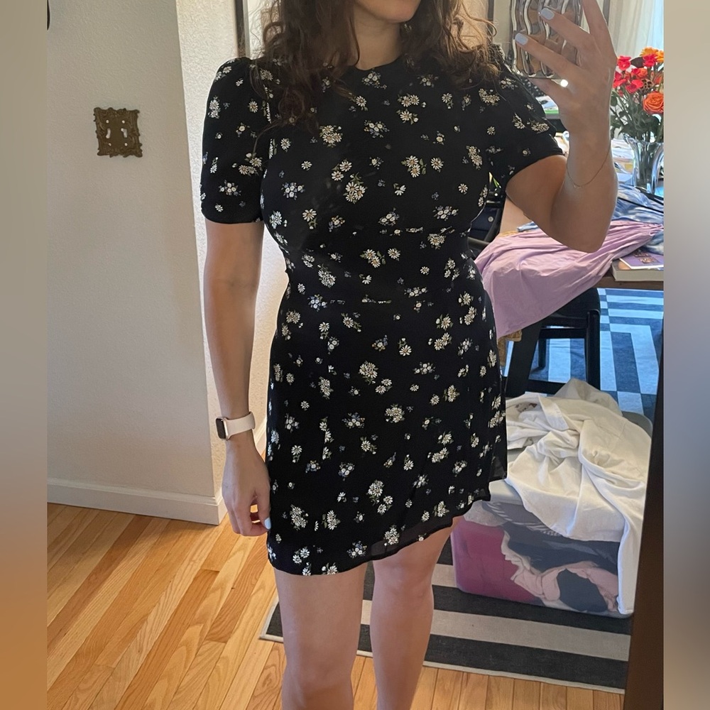 Reformation Maylin Floral Mini Dress